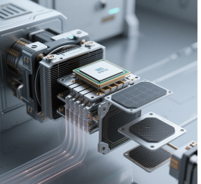 智駕高算力芯片散熱系統爆炸圖